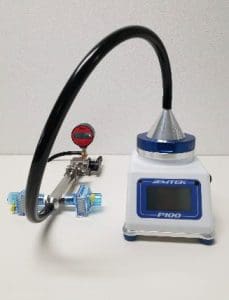 Viable monitoring of compressed gas