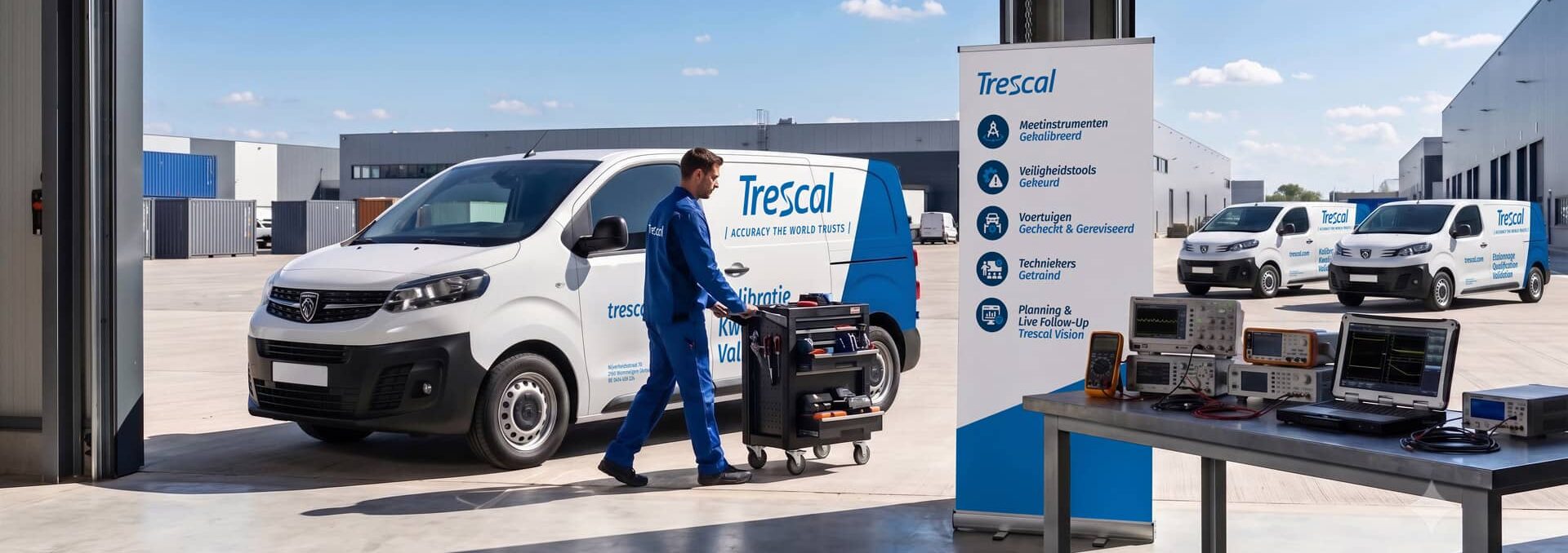 Trescal PITSTOP acties: Grip op uw techniekers, materiaal en voertuigen